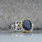 انگشتر یاقوت کبود اصلی