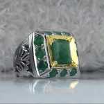 انگشتر زمرد زانبیا اصلی