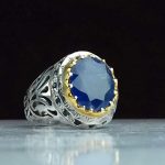 انگشتر یاقوت کبود اصلی