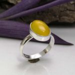 انگشتر صفوی عقیق زرد شرف شمس