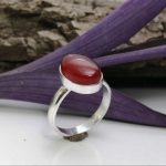 انگشتر عقیق سرخ خراسانی