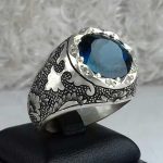 انگشتر توپاز لندن درجه یک اصلی