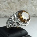 انگشتر موزونایت الماس روسی