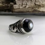 انگشتر باباقوری تک چشم زیبا