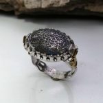 انگشتر حدید 7 جلاله زیبا