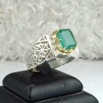 انگشتر زمرد زانبیا اصلی