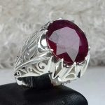 انگشتر یاقوت سرخ اصلی آفریقایی