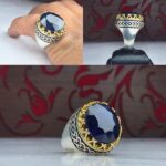 انگشتر یاقوت کبود اصلی