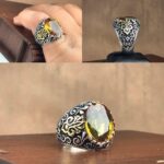 انگشتر الکساندریت 7 رنگ