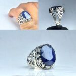 انگشتر یاقوت کبود اصلی