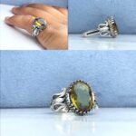 انگشتر الکساندریت 7 رنگ