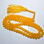 تسبیح عقیق زرد شرف شمس