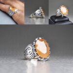 انگشتر یاقوت زرد اصلی