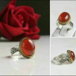 انگشتر عقیق یمن سرخ اصلی
