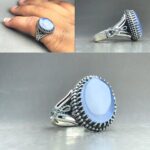 انگشتر عقیق یمن کبود اصلی