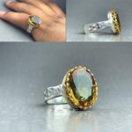 انگشتر الکساندریت 7 رنگ