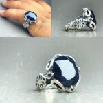 انگشتر یاقوت کبود اصلی آفریقایی