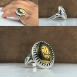 انگشتر حدید خطی عین علی