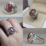 انگشتر یاقوت قرمز اصلی