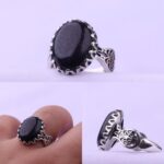 انگشتر دلربای سورمه ای