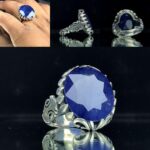 انگشتر یاقوت کبود آفریقایی اصل