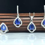 نیم ست یاقوت کبود اصل