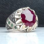 انگشتر یاقوت سرخ آفریقایی اصل