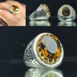 انگشتر زولتانایت هفت رنگ