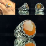 انگشتر یاقوت زرد اصل