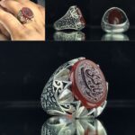 انگشتر عقیق قرمز اصل