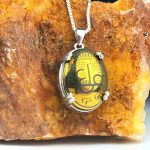 مدال تو گردنی حدید خطی عین علی