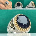 انگشتر یاقوت کبود اصل آفریقایی