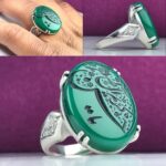 انگشتر عقیق سبز