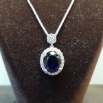 مدال نقره زیبا نگین اتمی