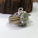 انگشتر موزانایت الماس روسی