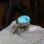 انگشتر فیروزه نیشابوری شجری اصل