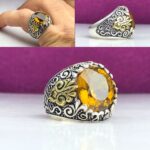 انگشتر زولتانایت هفت رنگ