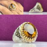 انگشتر زولتانایت هفت رنگ