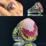 انگشتر یاقوت قرمز اصل