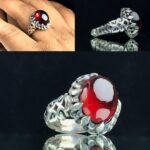 انگشتر گارنت قرمز اصل