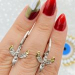 گوشواره طرح فرشته زیبا