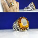 انگشتر زولتانایت هفت رنگ