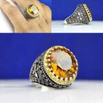 انگشتر زولتانایت هفت رنگ