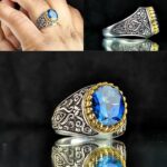 انگشتر توپاز لندن اصل