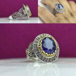 انگشتر یاقوت کبود اصل