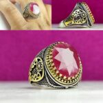 انگشتر یاقوت قرمز اصل