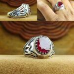 انگشتر یاقوت قرمز اصل
