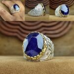 انگشتر یاقوت کبود اصل