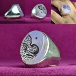 انگشتر عقیق یمنی نباتی اصل