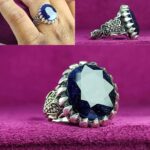 انگشتر یاقوت کبود اصل